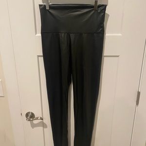 NWOT boutique leatherette leggings